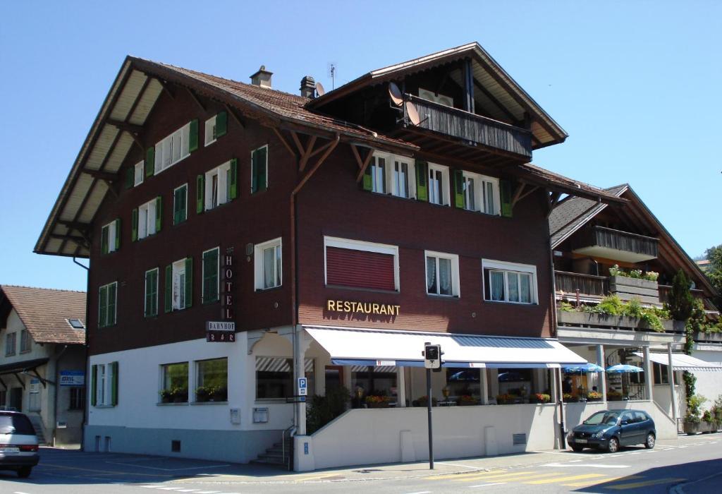 Hotel & Restaurant Bahnhof Reichenbach Reichenbach im Kandertal Extérieur photo